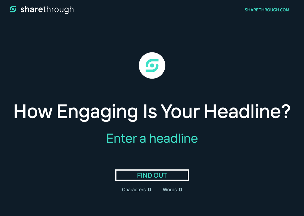 These Journal Posts Will Use The Headline Analyzer By Sharethrough That 